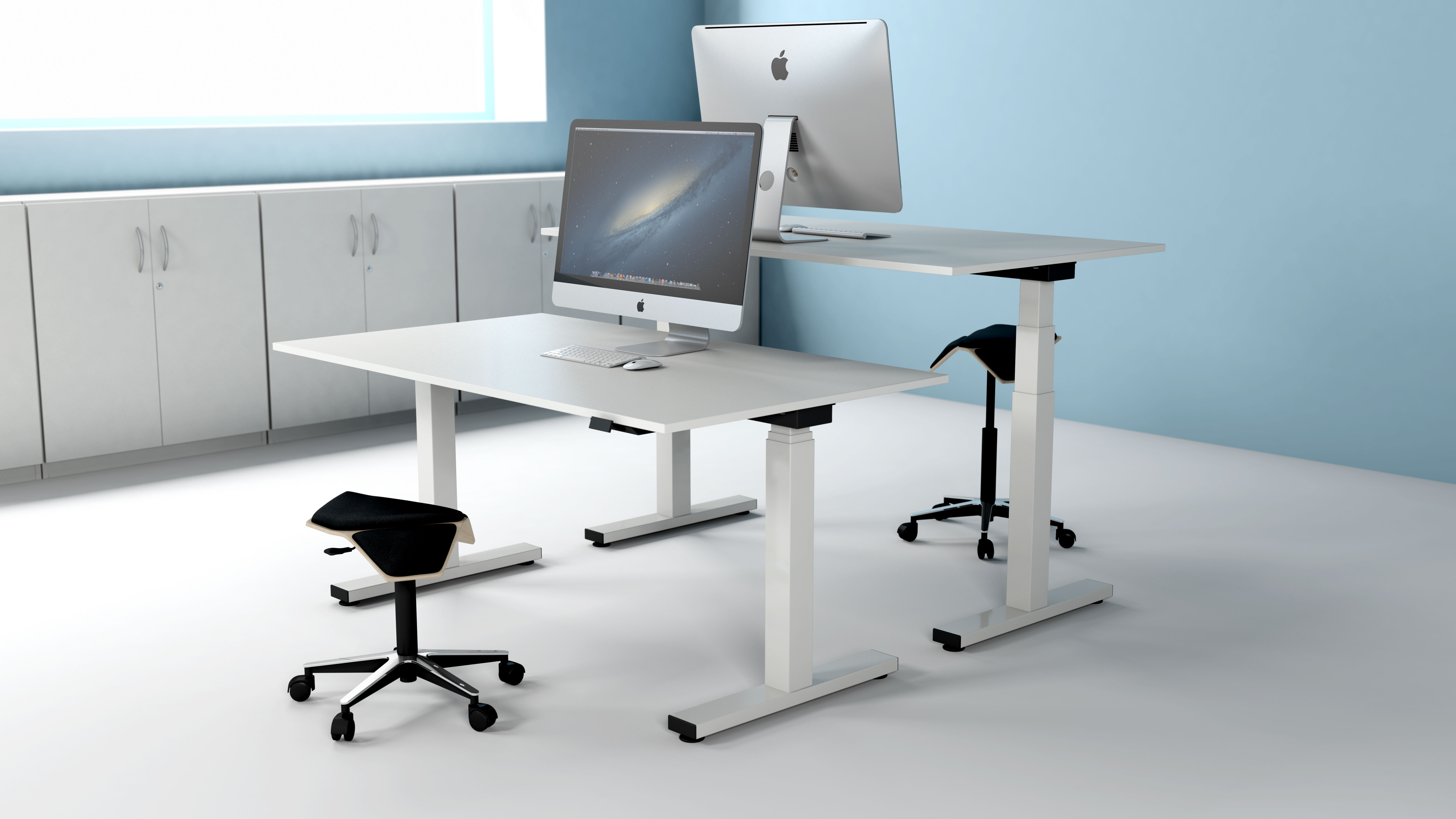 New Sit Stand Desk Office Furniture Range For Devon Specialists